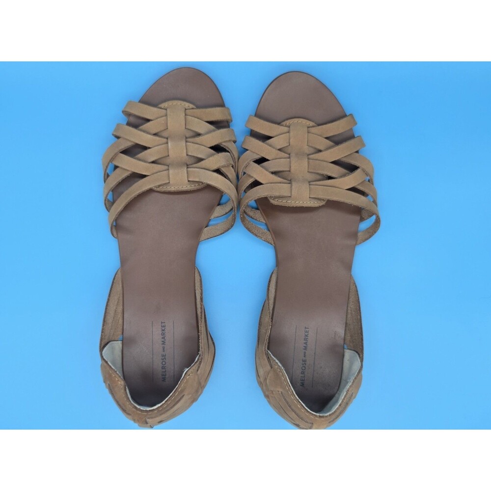 Melrose And Market Womens flat shoes size 5M Genuine Leather Upper